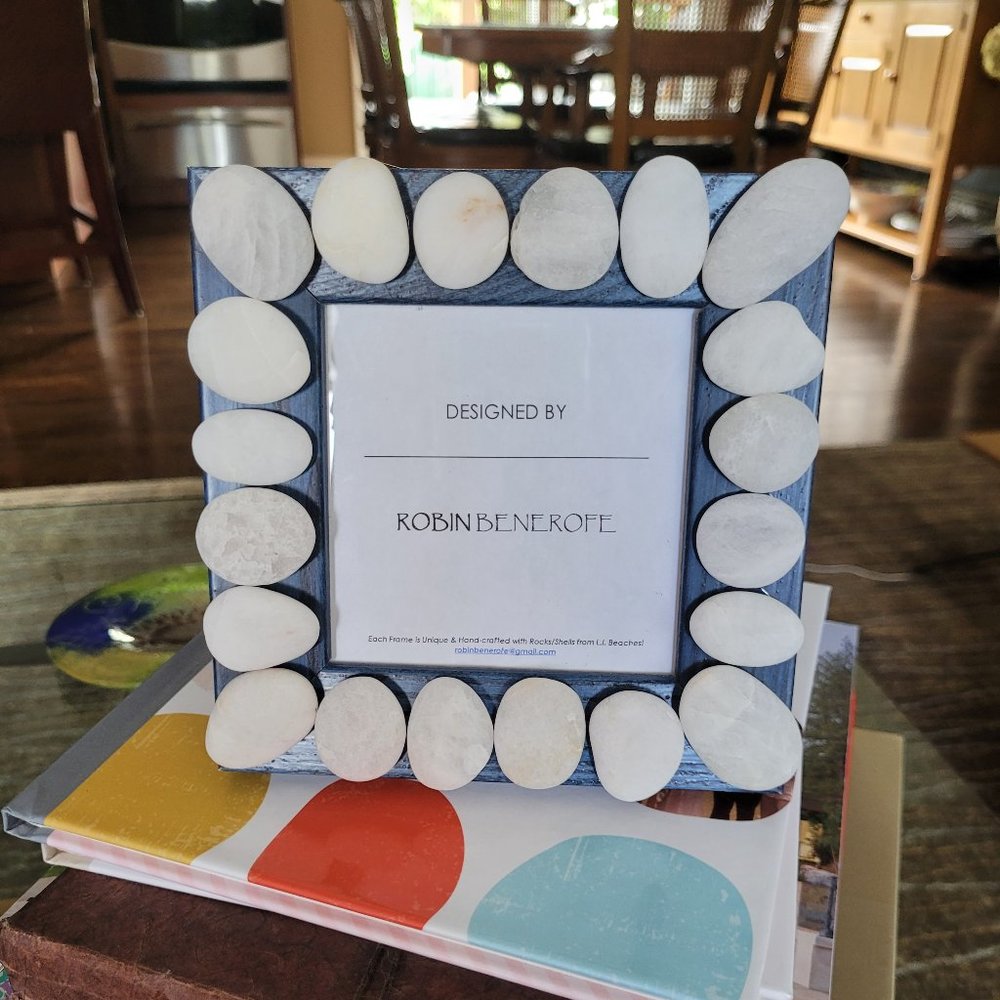 Picture Frame - Unique Hand-Crafted with Cool Rocks - Picture 9 of 11